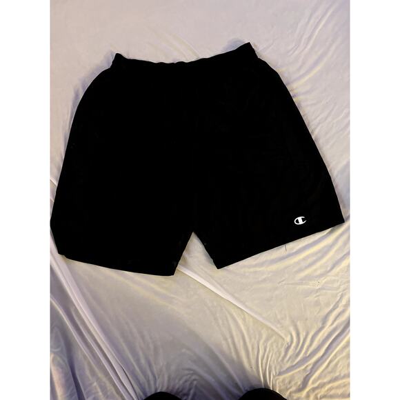 Champion Mens Shorts-Sz:XL- Black- Elastic Waist - Picture 2 of 6